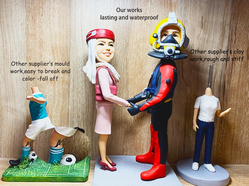 Customized bobble head girlfriend gift