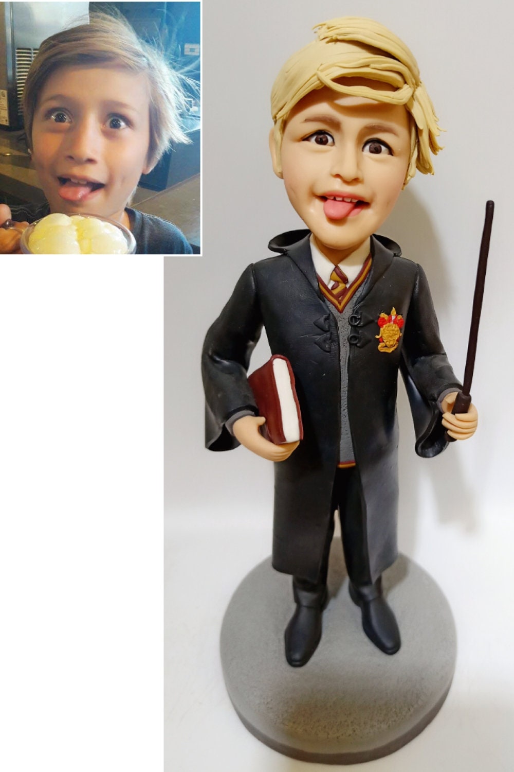 customize cake topper birthday gift figurine boy present bobblehead special custom creative gift