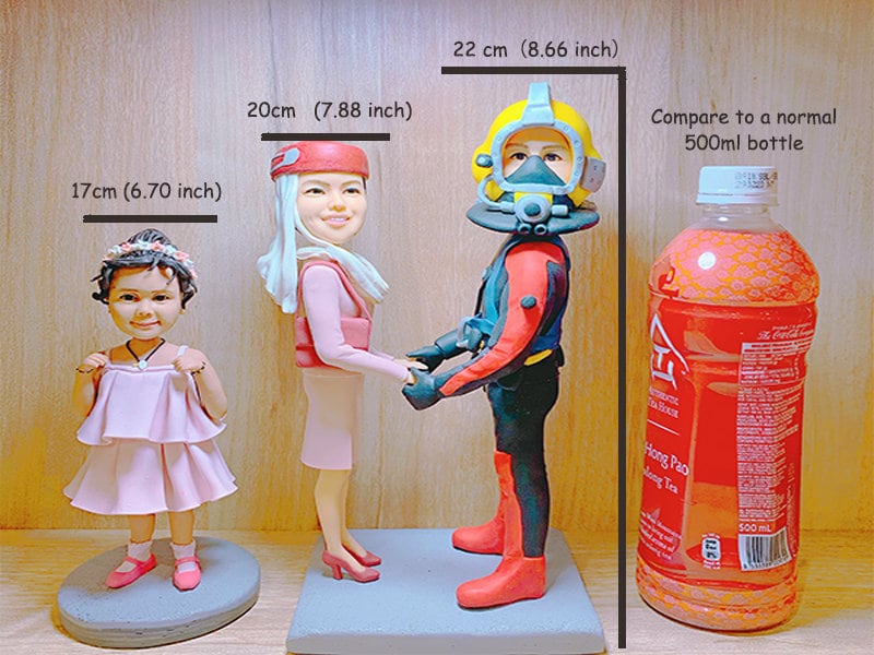 Custom bobblehead playing football custom sports figurines playing football bobblehead gift to boss gift to client 15cm