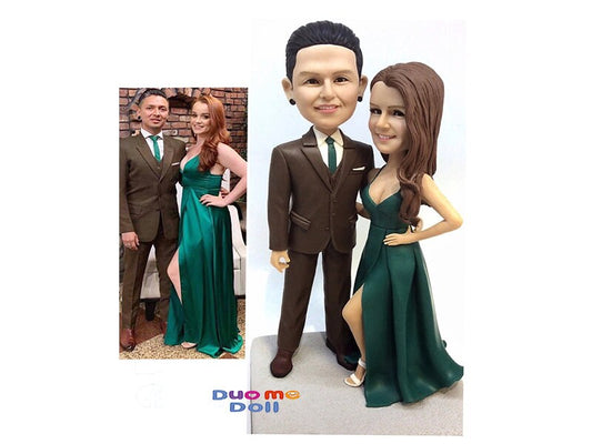 Custom bobblehead custom lovers figurine,anniversary gifts birthday gifts