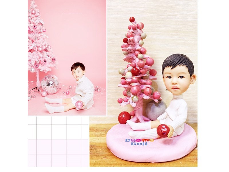 Custom kids figure bobble heads lovely daughter birthday gift customized figurine Christmas gift base on your ideas and pics