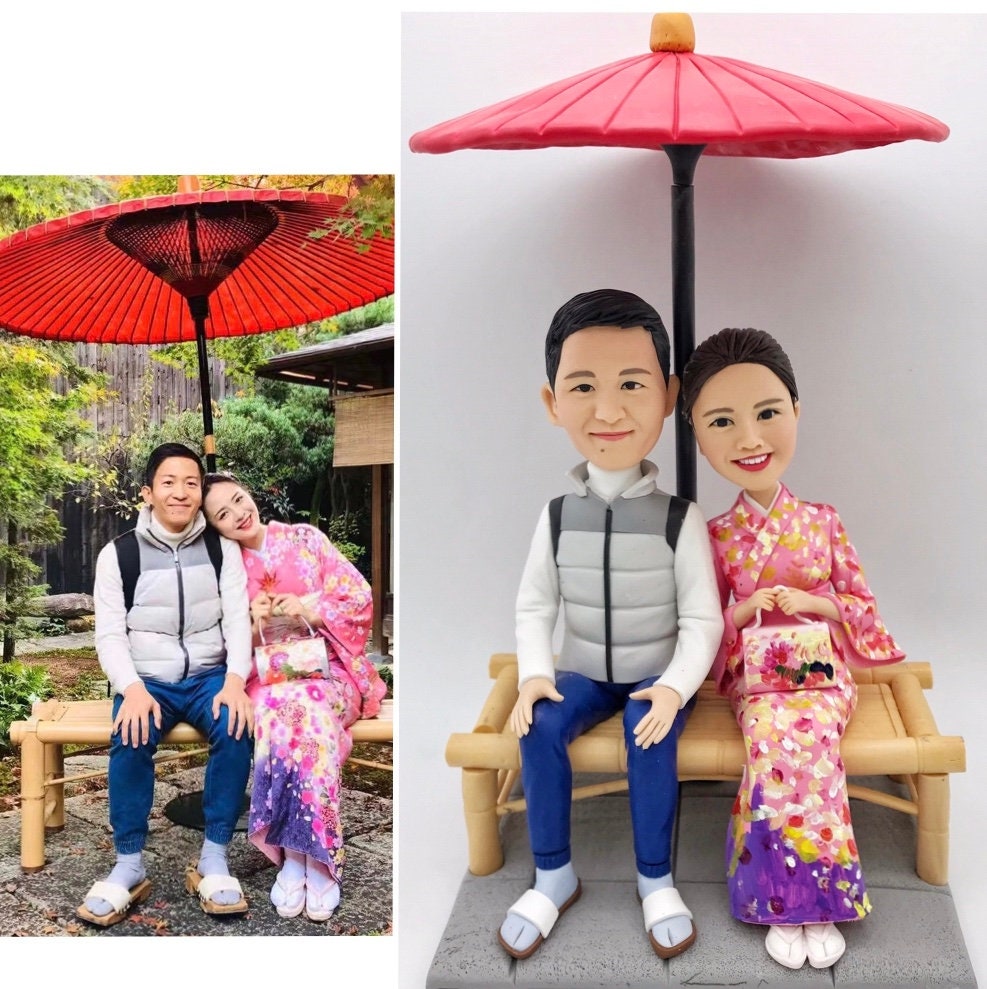 Customizable Handcrafted Polymer Clay Doll