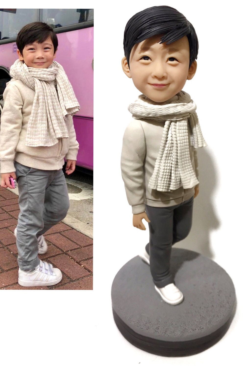 customize cake topper birthday gift figurine boy present bobblehead special custom creative gift