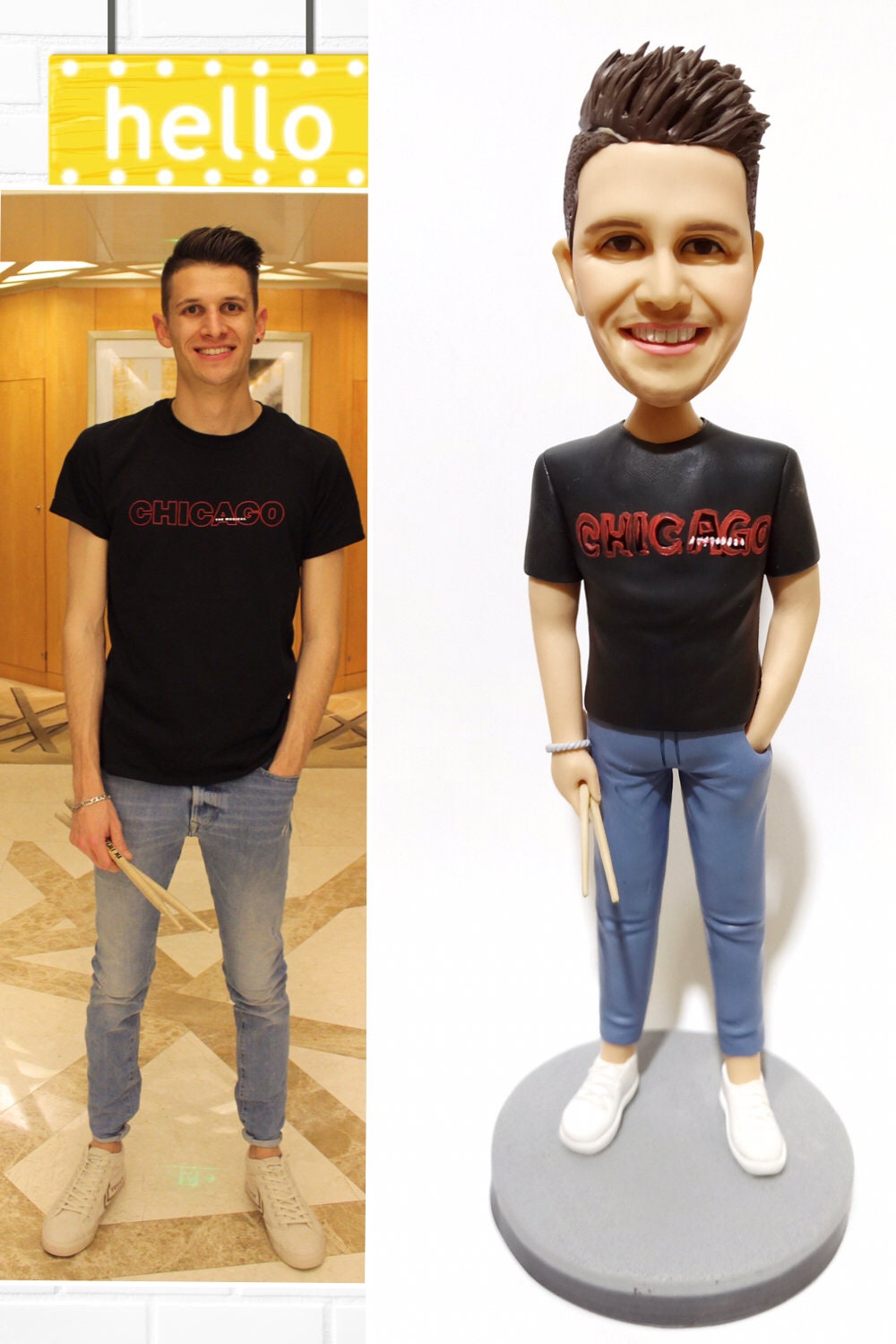 groomsmen bridesmaid gift creative wedding ideas bobblehead customisation company team gift farewell