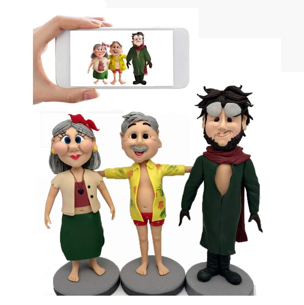 Custom bobblehead girl figurine to kids base on your photo and idea