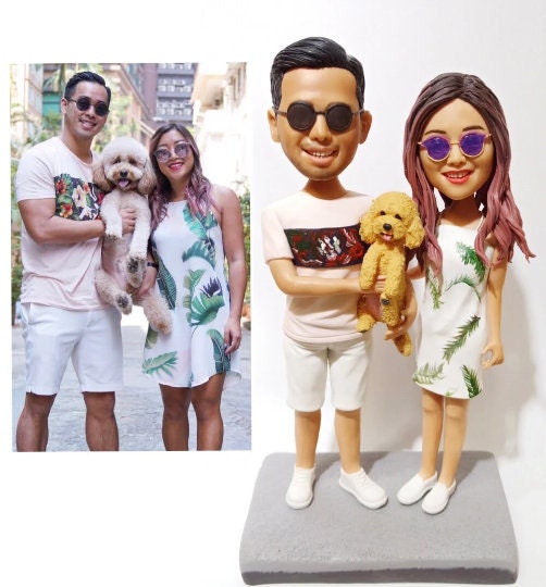 Man Bobble Head Custom, Personalized Birthday Bobblehead For Dad, Romantic Anniversary Present For Husband, Custom Gift for Valentine's Day