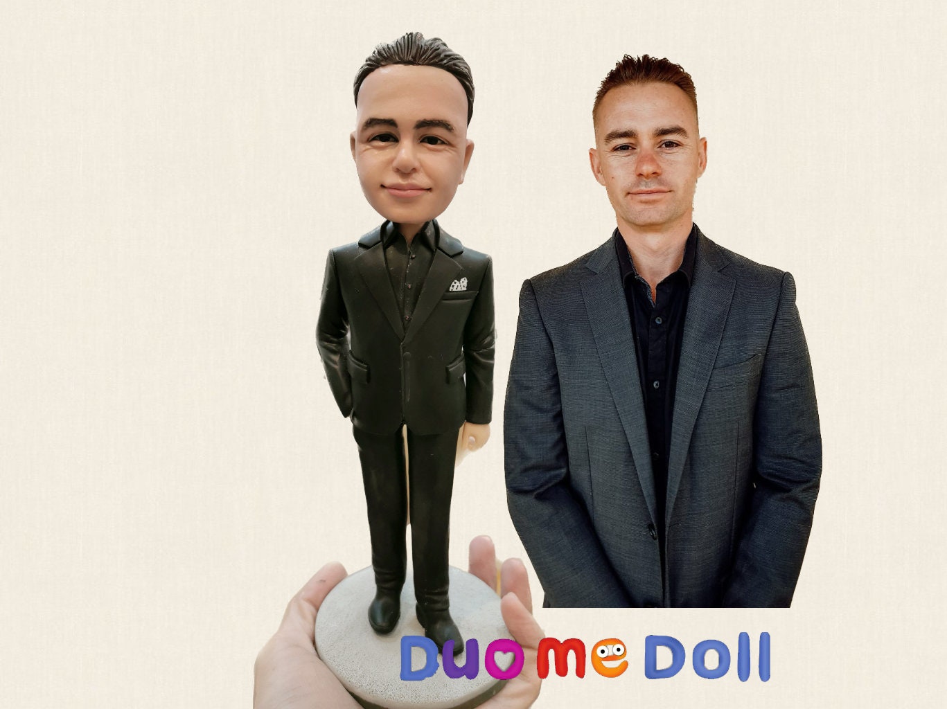 Man Bobble Head Custom, Personalized Birthday Bobblehead For Dad, Romantic Anniversary Present For Husband, Custom Gift for Valentine's Day