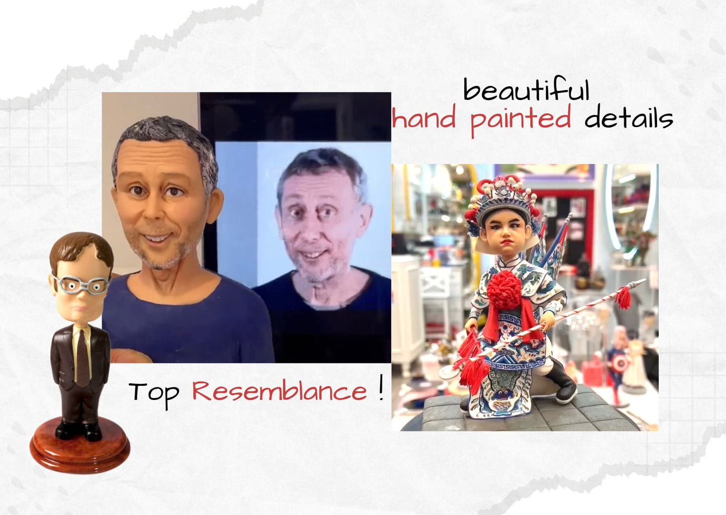 Man Bobble Head Custom, Personalized Birthday Bobblehead For Dad, Romantic Anniversary Present For Husband, Custom Gift for Valentine's Day