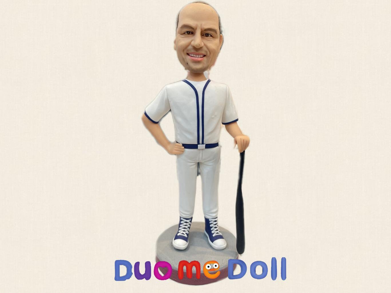 Baseball player bobblehead gift, custom figurine for him, valentines day gift for loved ones, brithday cake topper